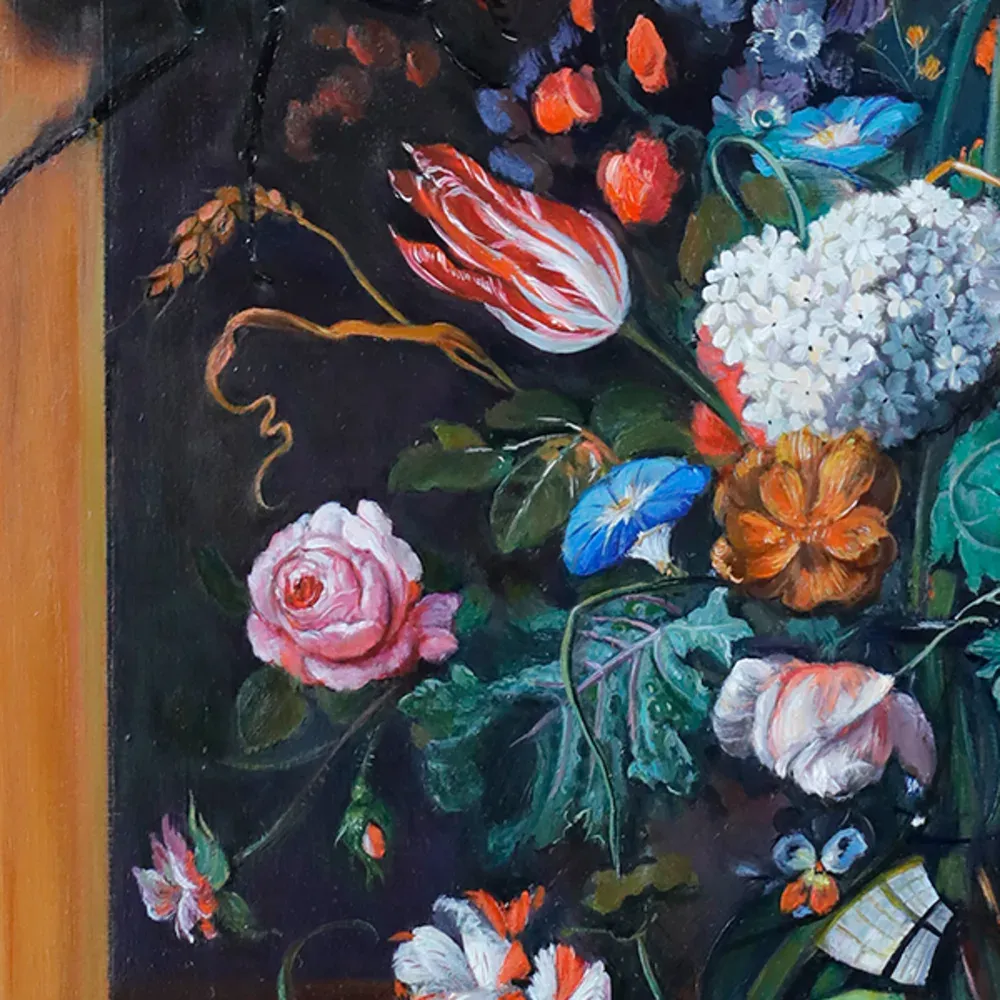 Detalle: la rosa.